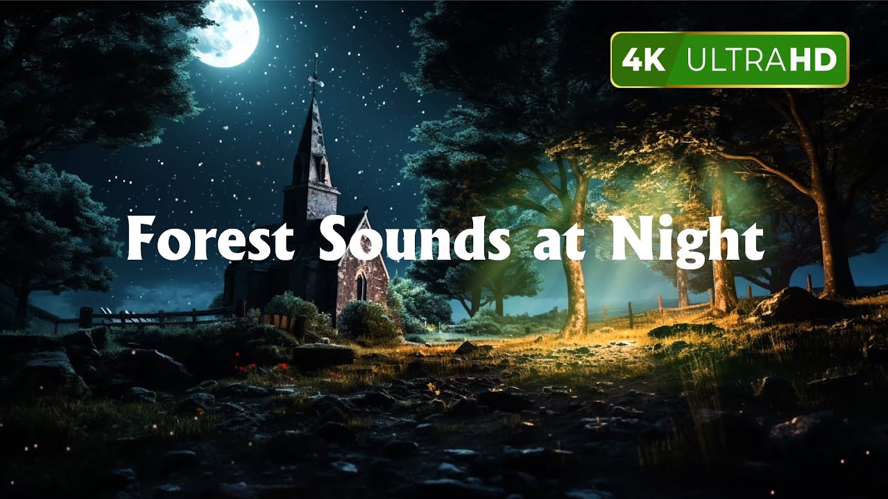Forest Sounds at Night | Relaxing Nature Soundscape For Sleep And Insomnia (3 Hours)