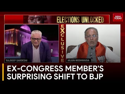 Political Switch: Former Congress Member Joins BJP Amidst Ram Mandir Controversy | Rajdeep Sardesai