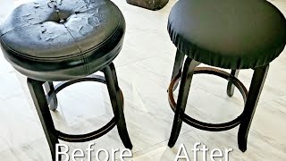 Barstools Re-upholstered