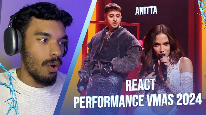 React Anitta - "Paradise" / "Alegria" / "Savage Funk" | 2024 VMAs