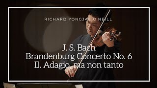 [리처드 용재 오닐 Richard Yongjae O'Neill] 바흐: 브란덴부르크 협주곡 6번 2악장 Bach: Brandenburg Concerto No.6 - 2nd