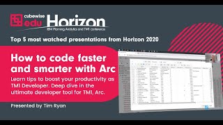 Famous How to code faster and smarter with Arc for IBM Planning Analytics/TM1 Profile
