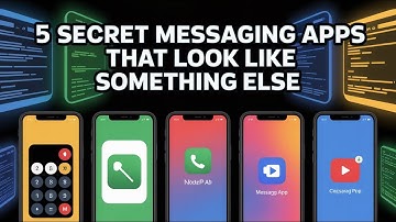 Top 5 SECRET Messaging Apps That Look Like Something Else