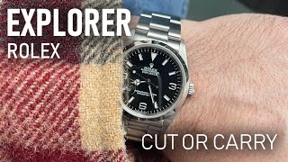 Cut or Carry: Rolex Explorer 114270 Review