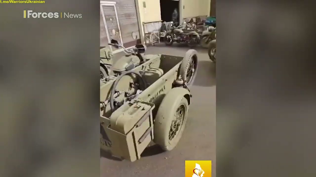 Ukraine: Russian forces using Mad Max-style motorbike version of the Turtle Tank - Forces News