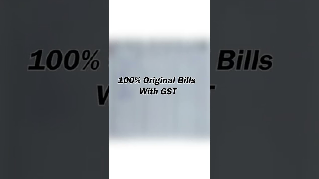 GST Bill For Claim Packers Movers Bangalore How To Get It???