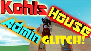 How To Glitch Kohls Admin House By The Sinister Fox - kohls admin house obby nbc roblox