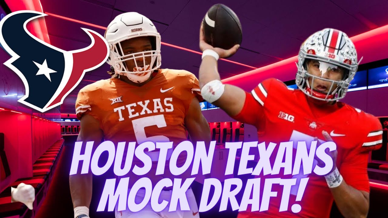 Houston Texans Mock Draft!! YouTube