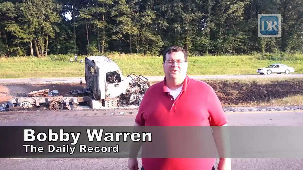 Man seriously injured in fiery crash on U.S. Route 30 - YouTube