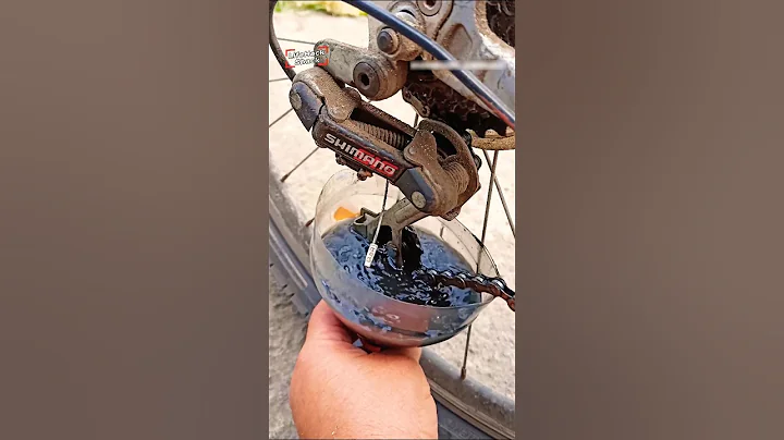 Bike Chain Cleaning #shorts #diy #tips