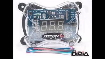 Voltímetro Digital VT 3 - Lojas Mídia
