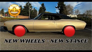 NEW 3 PIECE FORGED WHEELS FOR CHEVELLE | SAVINI | PROTOURING | RESTOMOD