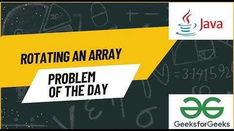 Can you solve basic problem? | Rotating an array | QA Automation Talk