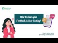 Tips to follow while providing User Feedback | English