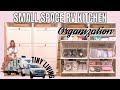 Small Space RV Kitchen Organization Ideas | Tiny Living RV Storage Hacks On A Budget