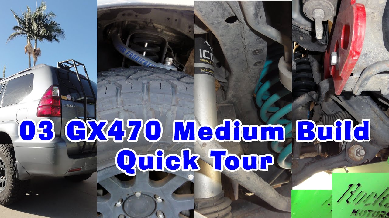 GX470 Lower Cost Medium Build Quick Tour YouTube