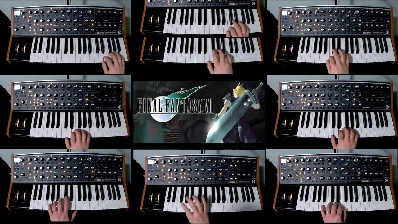Final Fantasy VII - Opening Theme ~ Bombing Mission on Moog Sub 37