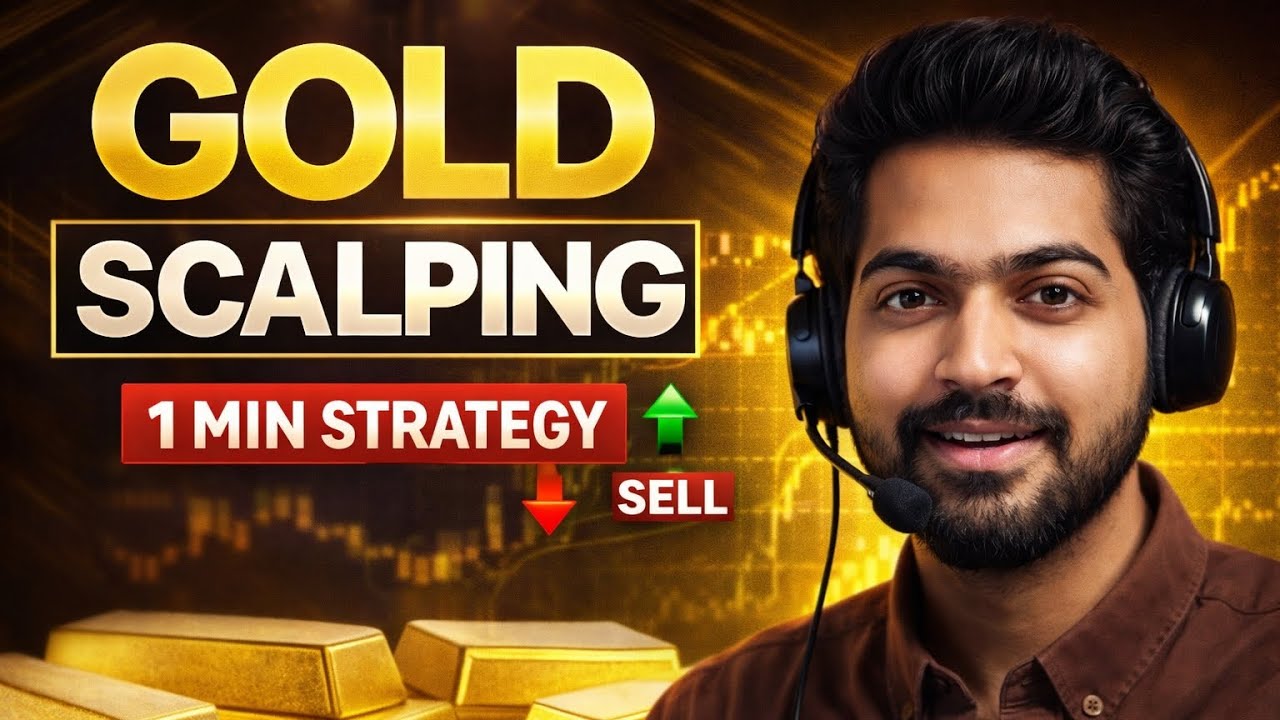 Gold Scalping Strategy | 1 Minute Timeframe | Live Trading Setup