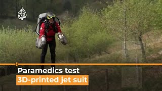 Jet suit paramedic completes test flights
