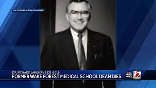 Former Wake Forest Medical School dean dies