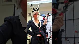 my last draft with these two #cosplay #helluvaboss #helluvabossedit #stolas #stolascosplay #blitzo