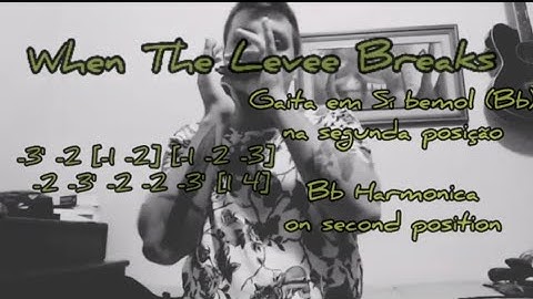 🎶 Bruno Zolini - When The Levee Breaks - Kansas Joe & Minnie Memphis / Led Zeppelin (Harmonica tab)