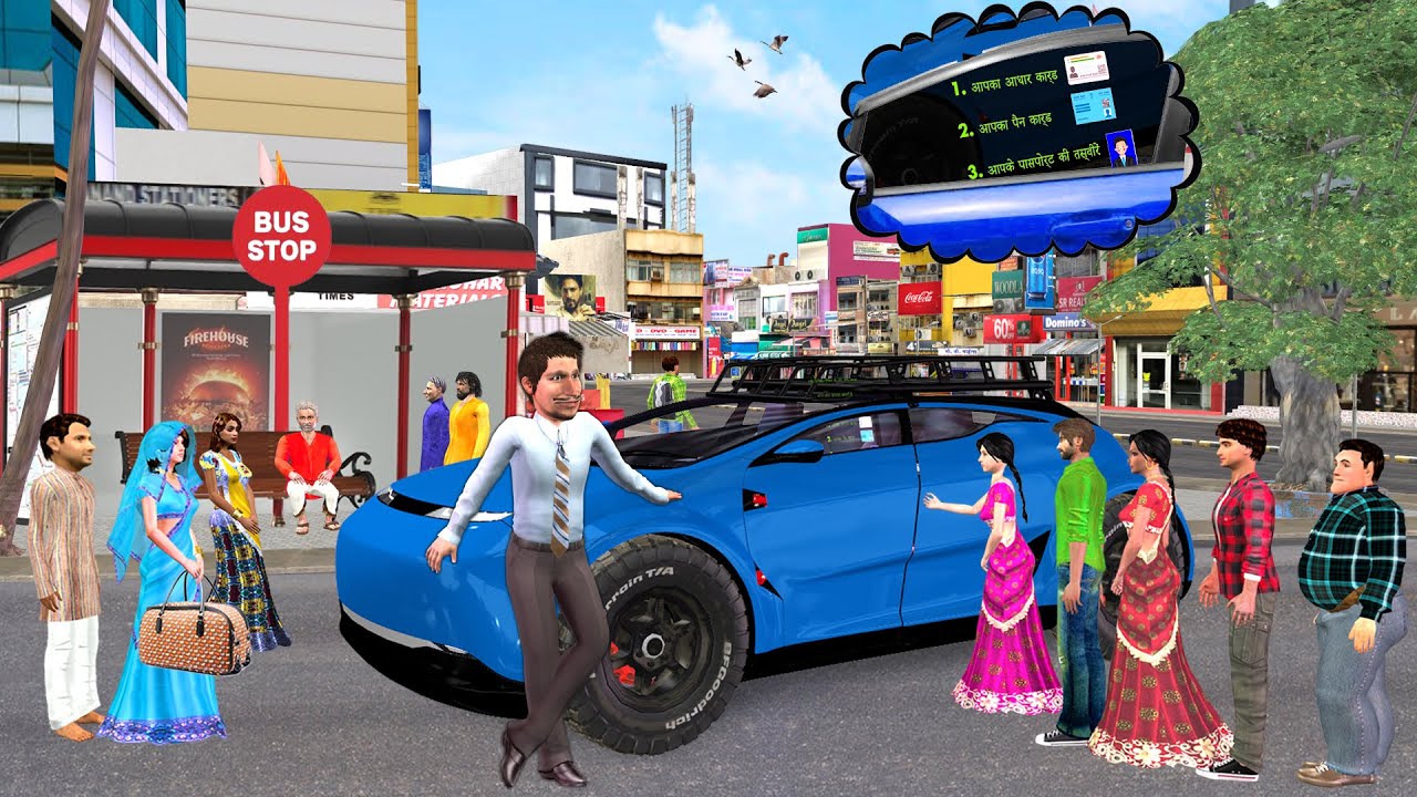 Robotaxi Driverless Car Hindi Kahaniya Moral Stories