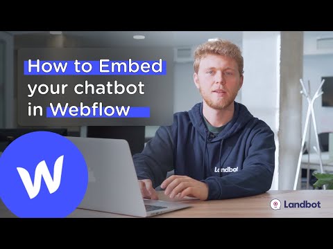 Webflow Chatbot Embed: No Code Tutorial | Landbot