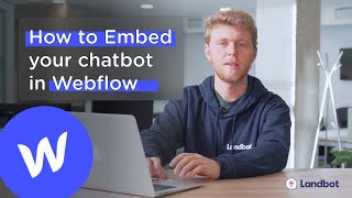 Webflow Chatbot Embed: No Code Tutorial | Landbot