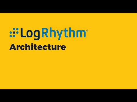 LogRhythm SIEM Architecture, Components & Deployment Model