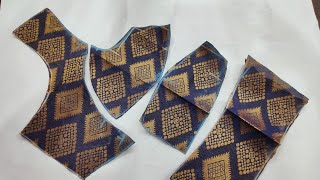 Direct Fabric Pe Cutting Kare 36Size Bra Cut Blouse36 Bra Cut Blouse Cutting Easy Method