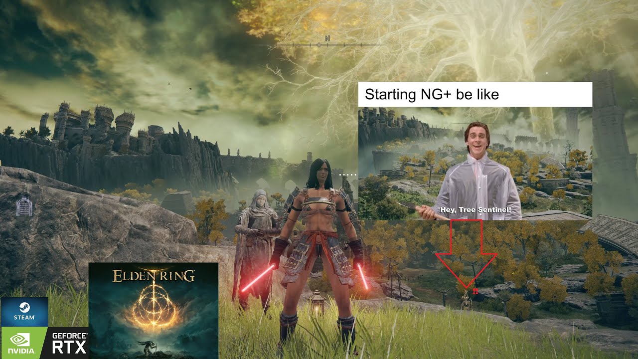 Elden Ring RTX 3070 STEAM NG+ and Skimpy Armor playthrough pt.1