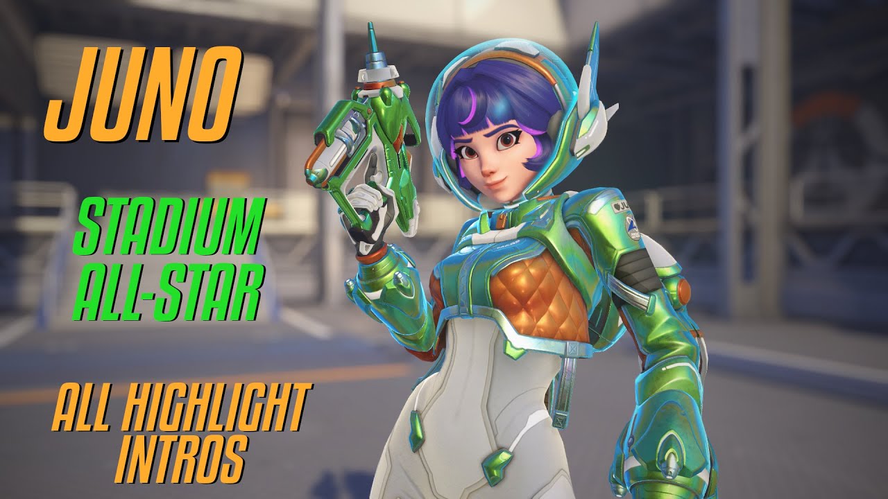 Juno Stadium All-Star Skin: All Highlight Intros [1080p60fps] - YouTube