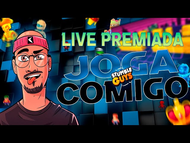 ❤️100FIM TV JOGANDO COM INSCRITOS! ❤️STUMBLE GUYS AO VIVO❤️ LIVE ON 