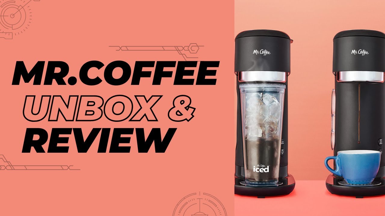 UNBOXING Mr Coffee Frappe Single Serve ICED AND HOT COFFEE MAKER