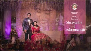 Pondy Bazaar Rathna Stores Family Wedding Highlights | Shravanthi+Subramanian | Foto Zone