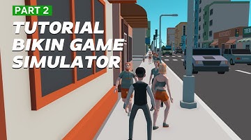 Tutorial Bikin Game Simulator di Unity 3D Part 2 :  AI NPC