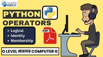 Python O level Full course in Hindi | Python for beginners in Hindi | m3r5 python Class-11 Operator