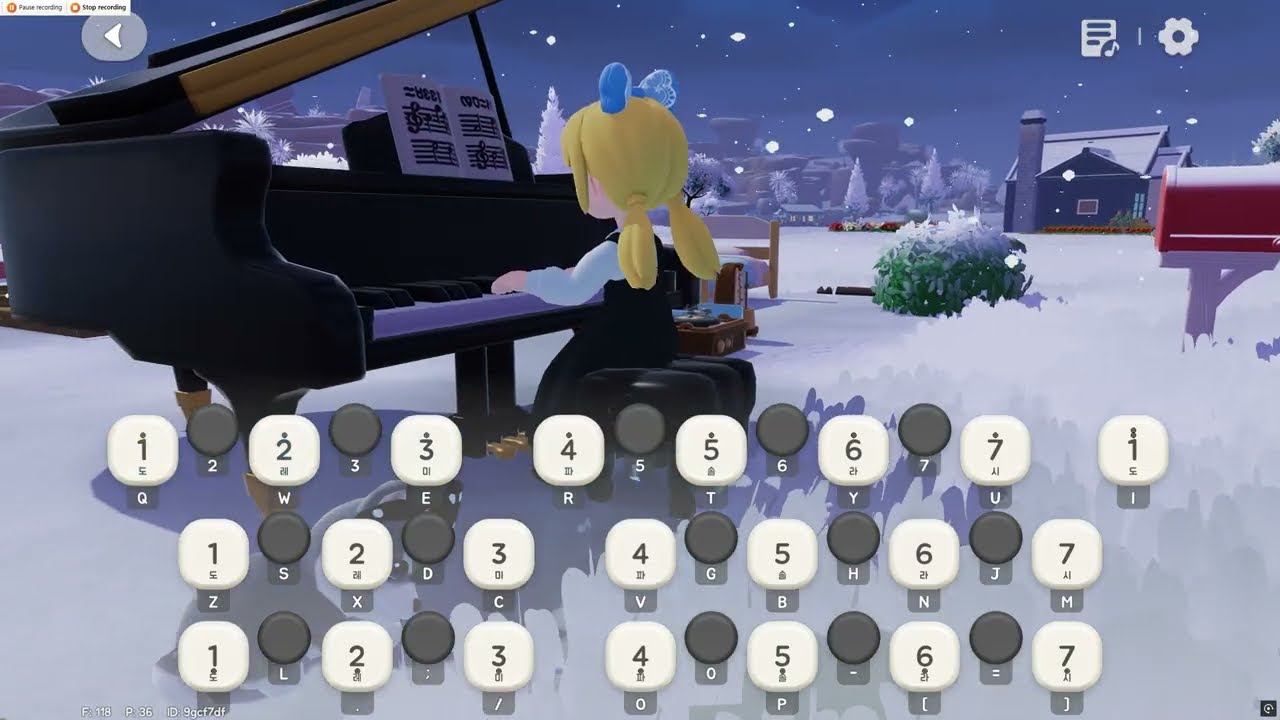 Merry Christmas Mr. Lawrence | Heartopia Piano