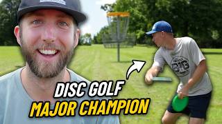 Can I Beat a Major CHAMPION if He Plays Worst Shot Doubles?