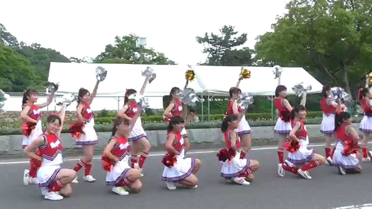まるがめ婆娑羅まつり 丸亀高校女子応援部