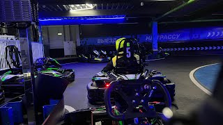 Заезд с комментариями Electro Karting Kazan