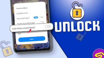 How to Unlock Home Screen Layout on Xiaomi Phones | Customize the Home Screen of Redmi & POCO