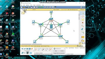 Membuat Topologi Mesh VIA Cisco Packet Tracer