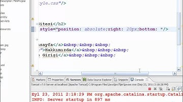 JavaWeb Ders9: Örnek Uygulama (1/2) (Ortogon)