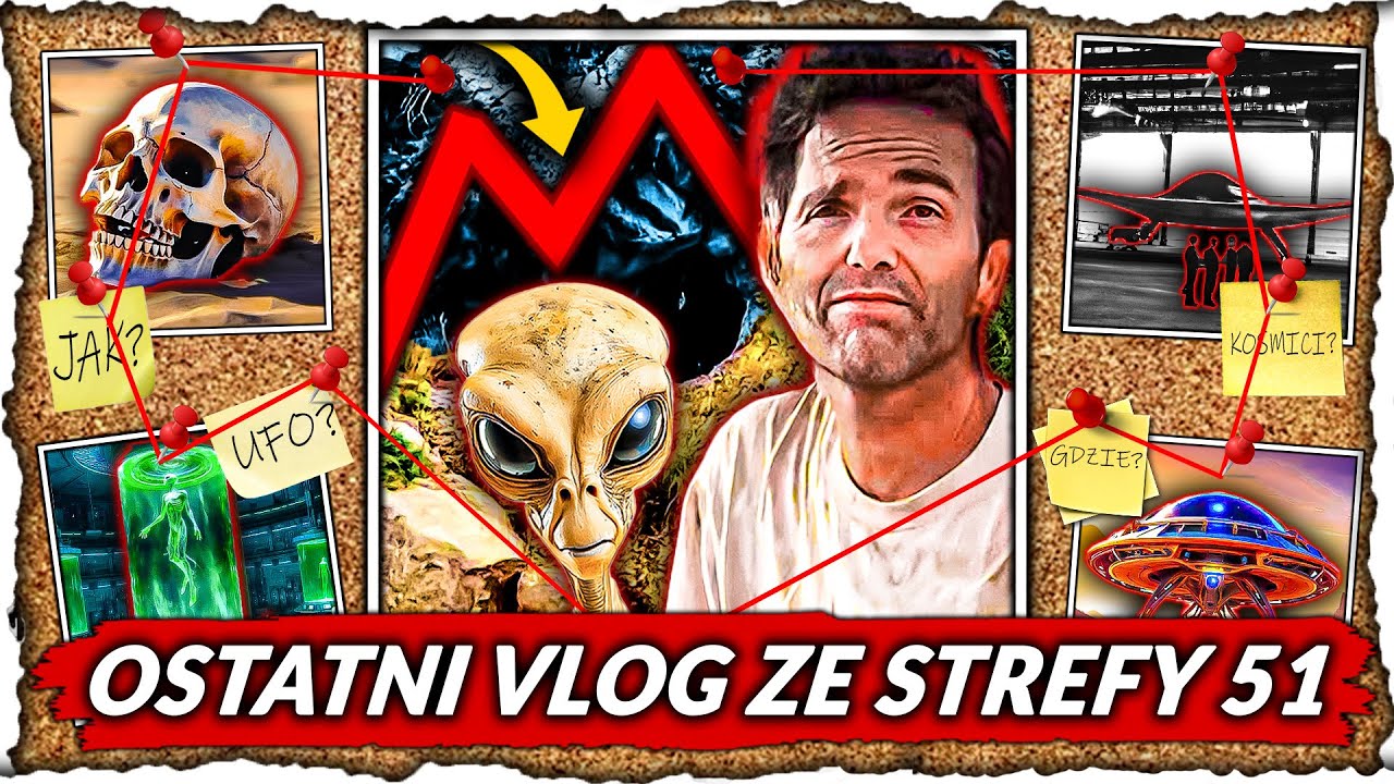 WSZEDŁ DO JASKINI POD STREFĄ 51👽! CO WIDZIAŁ👀?