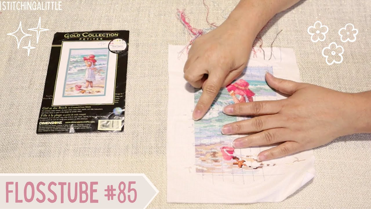 Flosstube #85 Avances de Mamá🪡Bolsas nuevas ✨ Punto de Cruz #bordandounpoquito #flosstubeenespañol