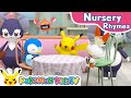 Hot cross buns  nursery rhyme  kids song  pokmon kids tv