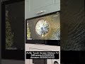 Touchscreen Kitchen TV works as a Cabinet door! Amazon art: B0DG6242QZ #home #kitchen #interior
