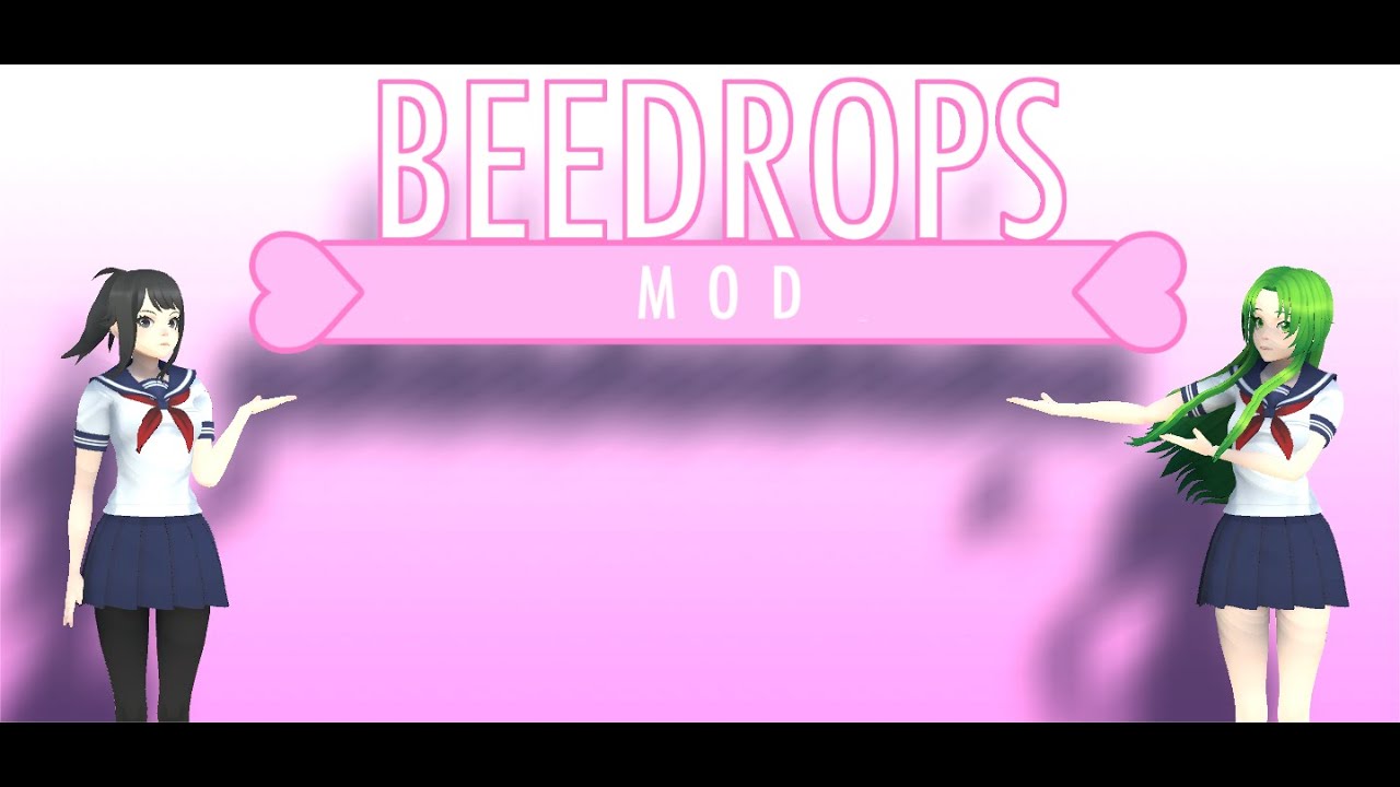 Yandere Simulator Beedrops Mod Small Update (DL in Description) YouTube